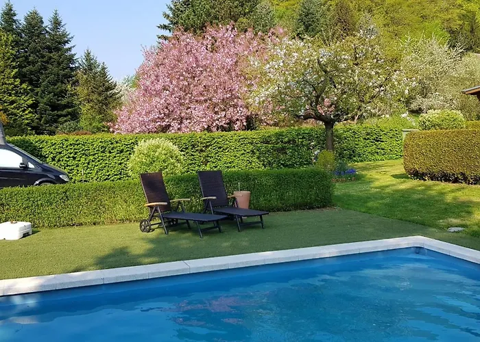Tatil Evi Poolhaus Im Suedharz